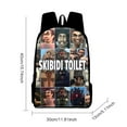 thumbnail image 3 of Skibidi Toilet Printed Backpack Kids Breathable School Book Bags Large Capacity Lightweight Rucksack Travel Daypack Gift, 3 of 3