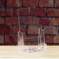 Global Ion ClearAd Acrylic Trifold Brochure Holder with Business