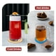 thumbnail image 5 of Juego de 6 Posavasos Redondos con Soporte, Posavasos de Silicona de 4" para Bebidas, Antideslizante, Resistente al Calor, Cojín de Vidrio para Decoración de Bar, Cocina y Oficina, Blanco (Rayas), 5 of 7