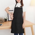 thumbnail image 3 of Joernso Comfortable Kitchen Apron with Adjustable Buckle Polyester Cotton Easy to Clean Cooking Apron for Baking, 3 of 8