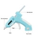 thumbnail image 4 of Mini Pistola De Pegamento Caliente Con 10 Palitos De Pegamento, Pistola De Fusión Caliente De Calefacción Rápida Construida En Batería De 2000 MAh, Pistola De Artesanía, 4 of 7