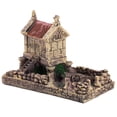 thumbnail image 2 of GXSR Moss Fairy Miniature Fairy Garden Stone House Statue Home Decoration Outdoor Decor, 2 of 8