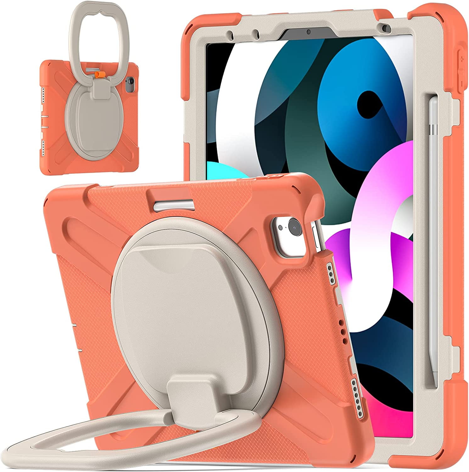 Case for iPad pro 12.9 inch, dropproof tablet case with stand