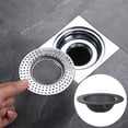 thumbnail image 2 of JANGSLNG Drain Filter Rust-proof Anti-clogging Stainless Steel Kitchen Sink Drain Strainer Large Basket Filter for Home Use, 2 of 8