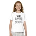 thumbnail image 3 of The Same Soul Love Soulmates Romantic Girls Kids T Shirt Tees Teen Brisco Brands X, 3 of 5
