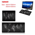 thumbnail image 4 of Tignapoo Extra Thick Silicone Wrist Support Gaming Mouse Pad - Black Map Design, 800*300mm, Perfect for Office and Gaming Use with Anti-Skid Base for Optimal Stability, 4 of 6