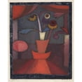 thumbnail image 3 of Paul Klee 15x18 Black Modern Framed Museum Art Print Titled - Autumn&nbsp;Flower (1922), 3 of 5
