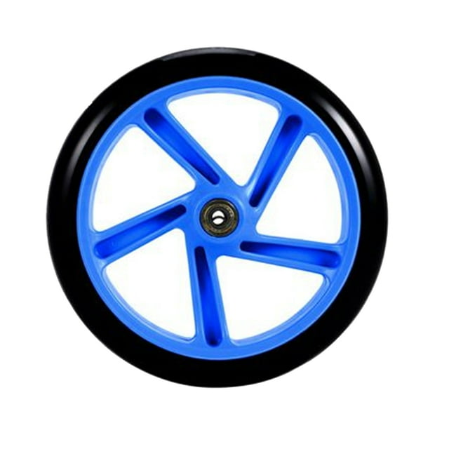 Ruedas de Scooter para Adultos de 200 mm con Rodamientos ABEC 7. Grosor de la Rueda: 30 mm. Reemplazo de Ruedas de Scooter.