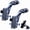 Black Textured-2 Pack, variant on Black Tech Vacuum Car Phone Holder, Cell Phone Mount for Your Car Dashboard Windshield Vent Wall, Truck Stand Cradle for iPhone Android Smartphone, Silver Mirror-2 Pack