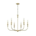 thumbnail image 3 of Millennium Lighting  Savanne 6/12 Chandelier Ceiling Light 6 - Vintage Brass, 3 of 5