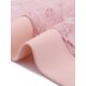 thumbnail image 5 of Cárdigans cortos de talla grande para mujer Agnes Orinda, con frente abierto, mangas cortas, encaje floral y boleros transparentes 1X Rosa, 5 of 6