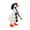 White, variant on Winter Mini Desk Goose Outfit, 7 Inch Magnetic Silly Goose Statue, Halloween Christmas Holiday Indoor Home Decor, Gifts, Tabletop Magnetic Duck Statue Key Holder Accessories - D
