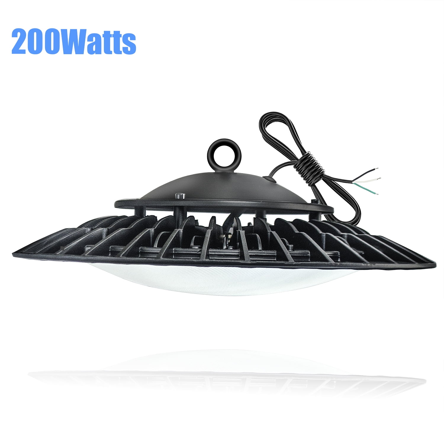 HIGH BAY WHITE 150W UFO LED 5700K  WAREHOUSE SCHOOL BUSINESS UL/DLC CHURCH 