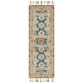 thumbnail image 5 of SAFAVIEH Aspen Andi Southwestern Wool Area Rug, Grey/Navy, 5' x 5' Square, 5 of 8