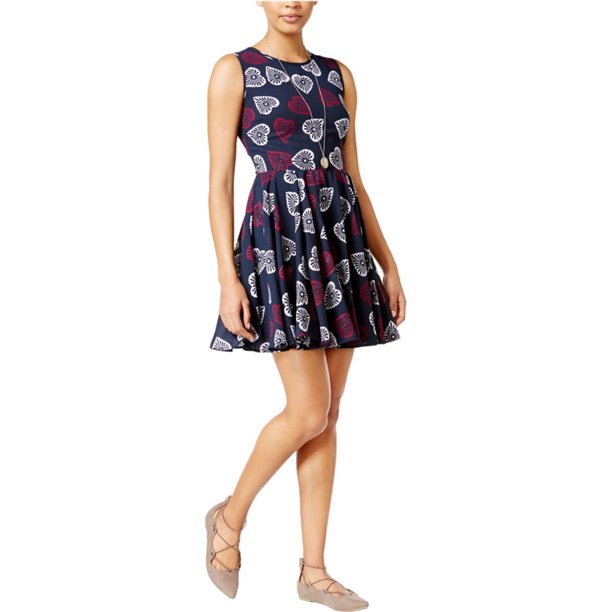 Vestido de Cambio de Corazón Maison Jules para Mujer Azul XS