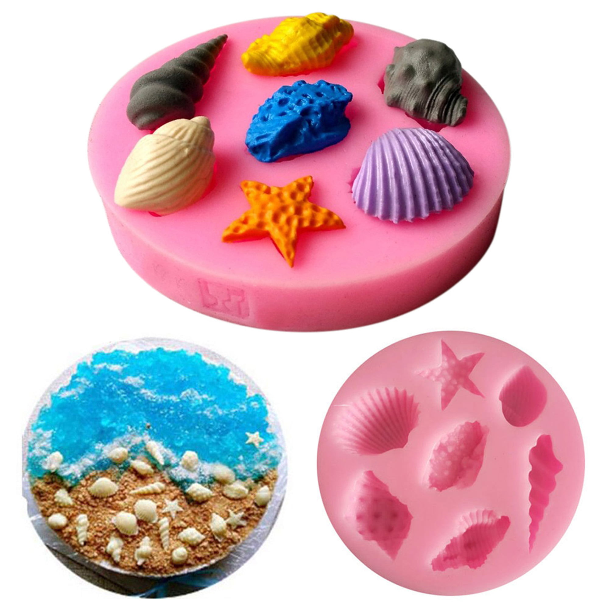 20 Cells DIY Cake Chocolate Candy Decor Sugar Craft Mold Cutter Silicone Tools