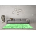 thumbnail image 3 of Ahgly Company Indoor Rectangle Abstract Emerald Green Contemporary Area Rugs, 5' x 8', 3 of 4
