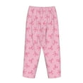 thumbnail image 5 of Daiia Pink Bows Women's Sleep Pant with Pockets and Drawstring,Pajama Pants-Small, 5 of 9