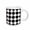 White, variant on 3drose, Star Pattern Background - Abstract Geometrical Vector Design, 15oz Mug
