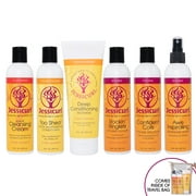Jessicurl Rich & Radiant Collection, Citrus Lavender, 8 fl oz. Product Collection for Thicker, Drier Curls