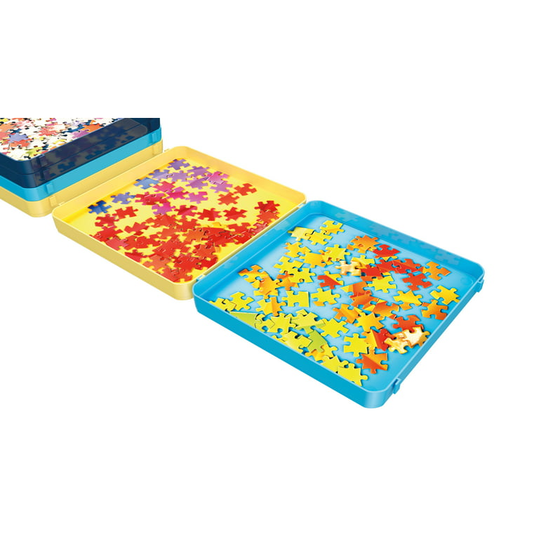 8 Puzzle Sorting Trays Fit Up to 2000 Pieces Puzzles Durable