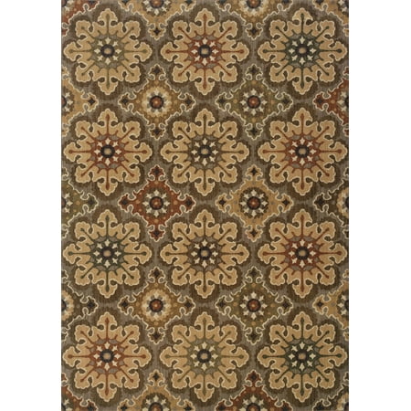 Sphinx Kasbah Area Rug 3808C Grey Stylized Flower 3  10  x 5  5  Rectangle Manufacturer: Sphinx RugsCollection: Kasbah RugsStyle:Kasbah: 3808C Grey Specs: 100% NylonOrigin: Made in United StatesThe Kasbah Area Rug collection from Sphinx by Oriental Weavers is an exciting collection of carpets that feature unique designs and rich color. These 100% Nylon area rugs are space-dyed in a collection of colors including tangerine  mustard  indigo blue and ivory. Offering a combination of abstract art looks  tiled motifs and modern tribal elements this collection is perfect for bringing a global feel to your home.