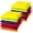 Colorful, variant on 12 Pcs Floor Pillows Bulk Seating Cushions for Floor Chair 15.7'' Large Meditation Cushion for Yoga Living Room Tatami Bedroom Balcony Office (Colorful,Square)