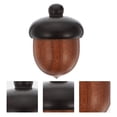thumbnail image 4 of CIMAXIC 1pc Openable Assorted Color Pendant Crafts Making Charm Wooden Nut Accessory,1.18"X0.91"X0.91", 4 of 5