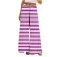 thumbnail image 2 of Njagoc3 Womens Floral Cropped Pants - Elastic Waist Trendy Summer Vacation & Beach Outfits, 2 of 6