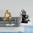 thumbnail image 2 of Estatua De Resina Con Forma De Cámara Abstracta, Ideal Como Decoración Para Mesa, Sala De Estar, Estantería De Oficina, Adorno único, Accesorio De Exhibición Para Gabinetes, Amigos, Bar Y, 2 of 8