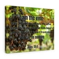 thumbnail image 4 of Scripture Walls John 15:5 I Am The Vine Bible Verse Canvas Christian Wall Art Ready to Hang Unframed, 4 of 12