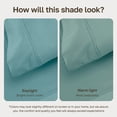 thumbnail image 6 of California Design Den Standard Pillow Cases Set Of 2 - 400 Thread Count, 100% Cotton Sateen, Breathable, Soft, Designed for Queen and Standard Pillows - Teal, 6 of 10