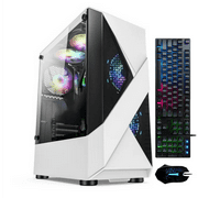 Zhic Gaming PC Desktop, AMD Ryzen 7 5700G 3.8 GHz, Radeon Vega 8 Graphics, 1TB, 16GB RAM, Windows 11 Home