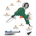 thumbnail image 3 of Soldering Iron Kit,  EP Automatic 60W Electronics Soldering Gun, Solder Gun Kit with Desoldering Pump, Tweezers, Soldering Wires, for Jewelry, Home DIY, Circuit Board Repair, 3 of 11