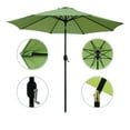thumbnail image 4 of Davee Furniture 9' Round Patio Umbrella Outdoor Table Umbrella with 8 Sturdy Ribs (Green), 4 of 5