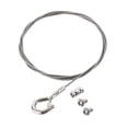 thumbnail image 3 of Unique Bargains Picture Hanging Wire Kit 1M Load 66lbs with Horizontal Fixing Screws 6Set, 3 of 4