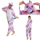 thumbnail image 3 of Kigurumi-Pijama de una pieza de unicornio para mujer y hombre, ropa de dormir de franela, disfraz de dibujos animados, mono de Animal, 3 of 6