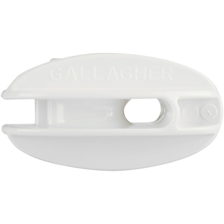 Gallagher Heavy Duty High Strain Insulator White Gallagher Heavy Duty High Strain Insulator White