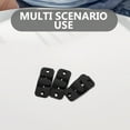thumbnail image 3 of FONDOTIN 6PCS Flush Mount Bracket for Picture Hanging Kit Heavy Duty Support Black Artwork Hanging Gallery Display, 3 of 8