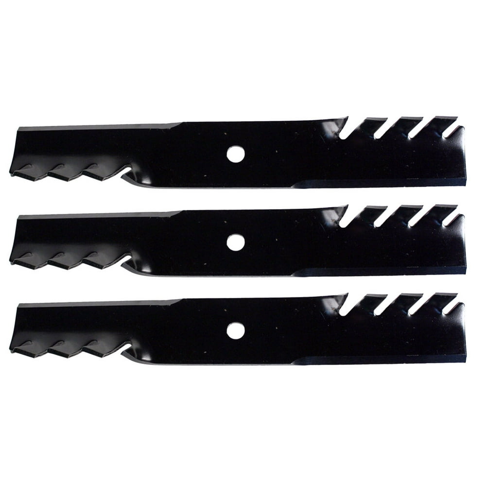 3 Gator Toothed Mulching Mower Blades fit Gravely ZT 00273000 04919100