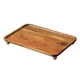 thumbnail image 1 of Mini elevador de madera, soporte de pie de madera, bandeja rústica de madera para cocina casera 30CMX20CMX3.5cm, 1 of 9