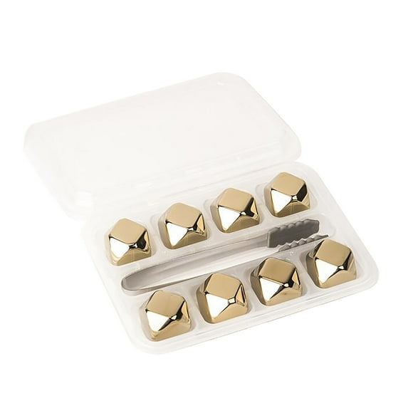 Fankiway Metal Whiskey Stones Gifts Presents Cool Gadgets for Boyfriend Husband Grandpa