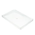 thumbnail image 3 of Viveous Towel Serving Tray Multi All Weather Door Boot Storage Tray Gardening Tool Tray Tabletop Sundries Small Items Plate for Home Bedroom Bathroom Transparent, 3 of 10
