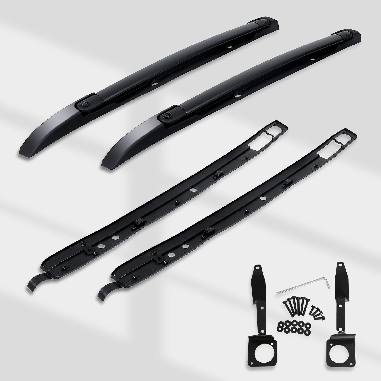 Kojem Roof Rack Cross Bars for 2005-2021 Toyota Tacoma Double Cab Rooftop Luggage Kayak Bicycles Canoe Carrier Set  2 PCS
