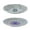 2PCS, variant on 1/2pcs Handmade Hanging Wall Basket Round Woven Seagrass Hanging Decorative Tray