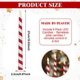 thumbnail image 3 of Velas navideñas LED de Lamp Baquler, 6 unidades, 27 cm, que funcionan con pilas, 3 of 8