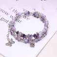 thumbnail image 1 of Accesorios envueltos doble estilo étnico pulsera de cerámica pulsera de cuentas mujer alto sentido, 1 of 6
