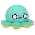 thumbnail image 1 of The Original Reversible Octopus Plushie - Pink + Aqua - Cute Sensory Fidget Stuffed Animals That Show Your Mood, 4 Inch, 1 of 5