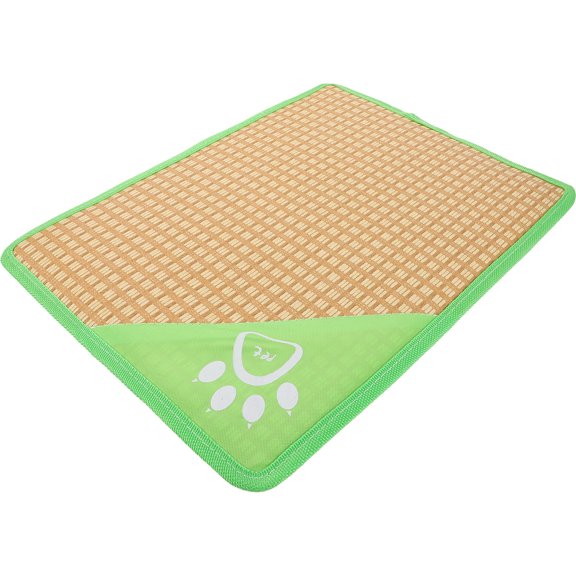CTIRCHIU Portable Pet Cooling Mat in Green, Breathable and Comfortable Sleeping Nest for Dogs and Cats