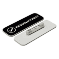 thumbnail image 2 of Reservationist 1 x 3" Name Tag/Badge, Black, (3 Pack), 2 of 3